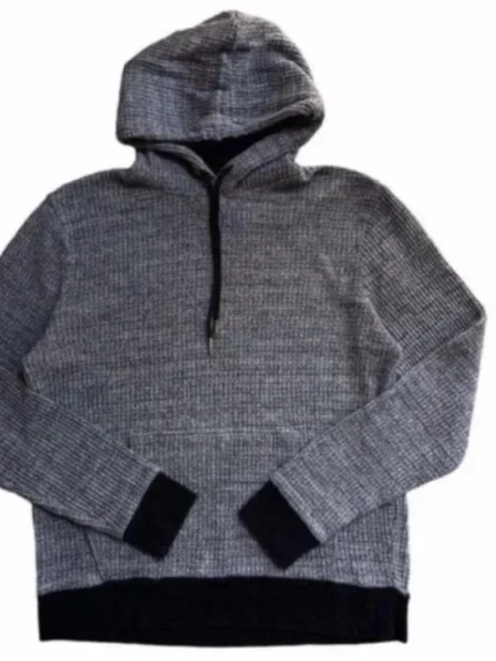 Old Navy Men's Waffleknit Hoodie Sweatshirt